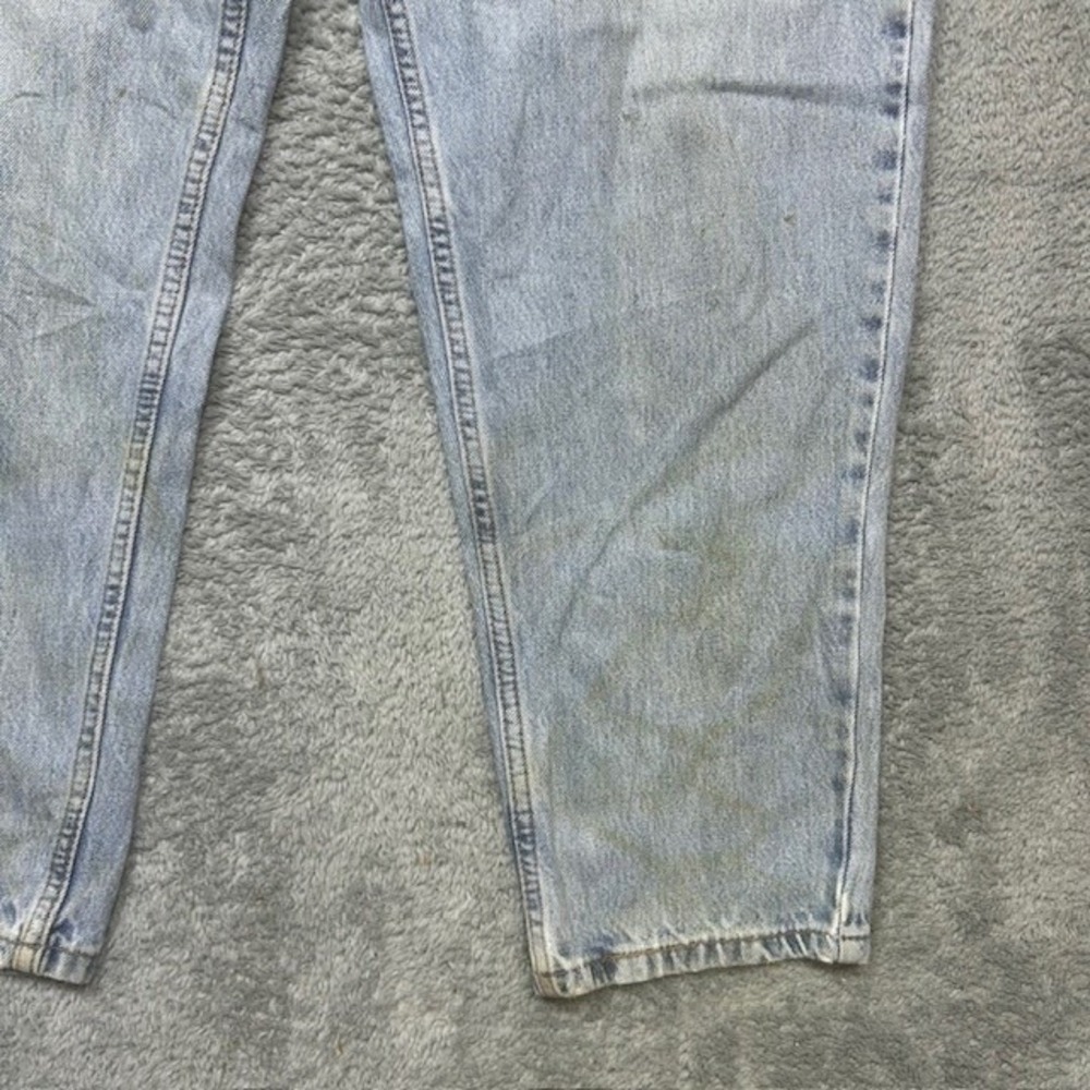 Levis 560 Jeans Mens 34x30 Light Blue‎ Loose Fit Comfort Tapered Denim Y2k 00s - Picture 4 of 14